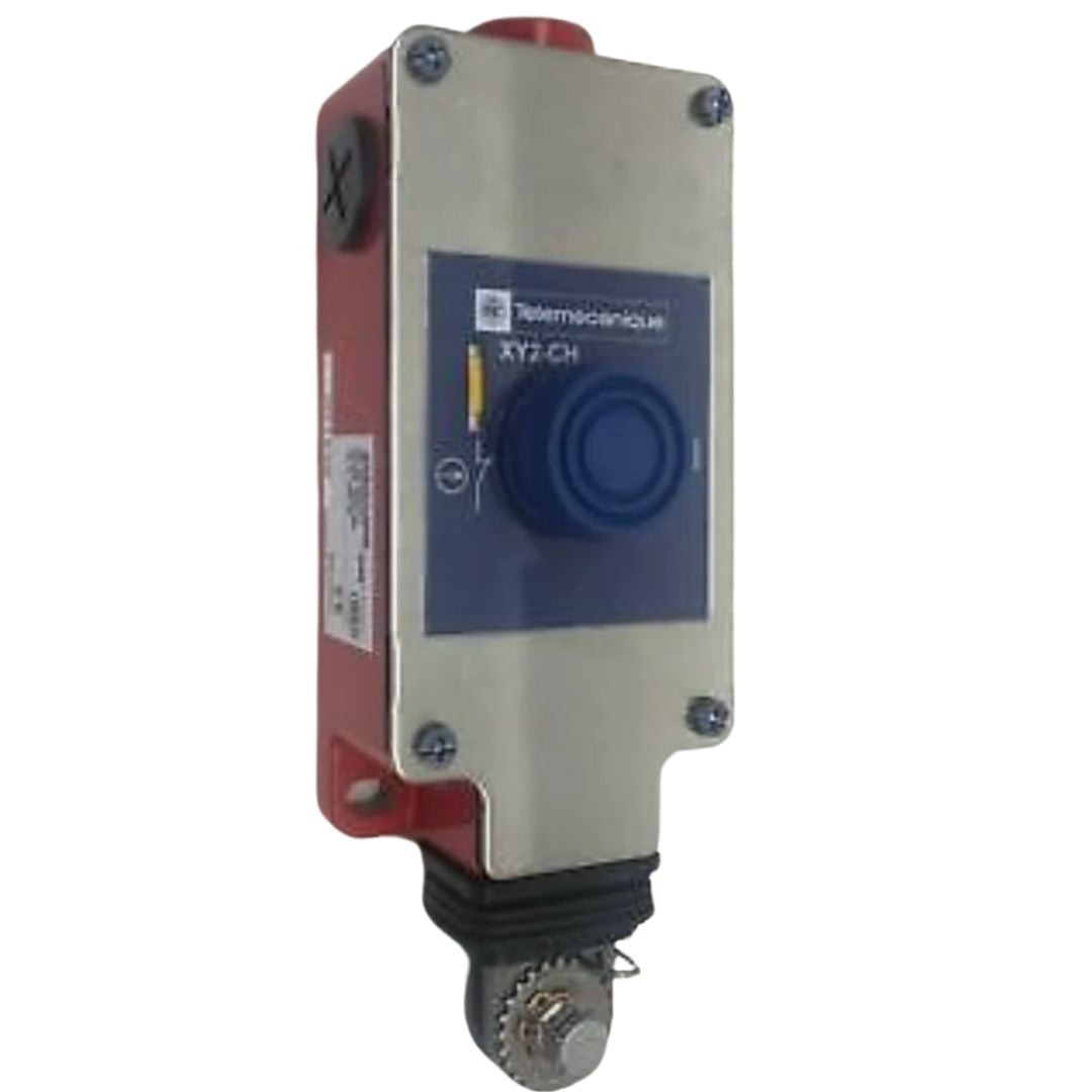 Interruptor de tracción por cuerda Telemecanique Sensors XY2-CH, 15m, NA/NC, Recto